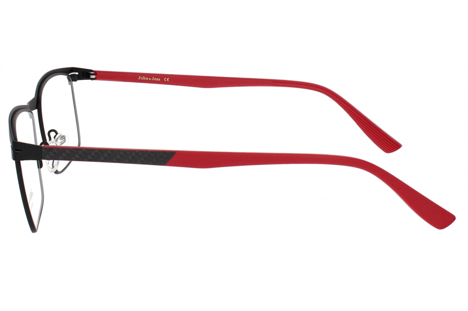 John & Jess CARBO17 BK/RED